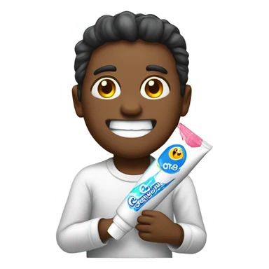 c o l g a t e toothpaste sticker