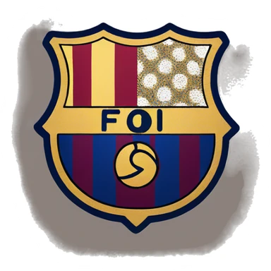 Barcelona logo sticker