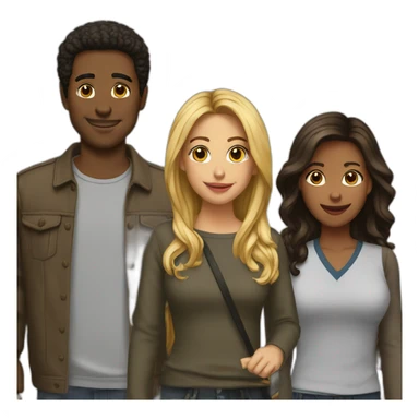 Friends série tv sticker