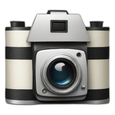 Camera film roll sticker