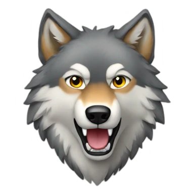 Alpha wolf sticker