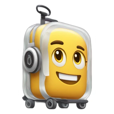 Airpod, watch, airpords in trolly sticker