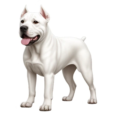 Dogo Argentino Dog Breed Full Body sticker