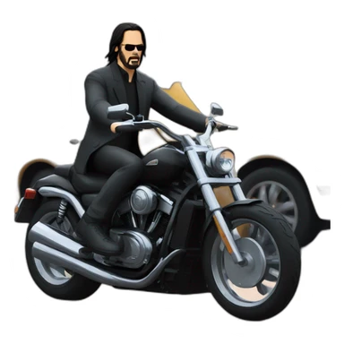 John wick che ride sticker