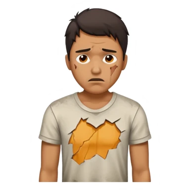 Weakness man sticker