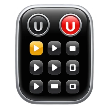 control remoto sticker