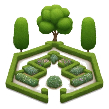 logo of a garden  sticker