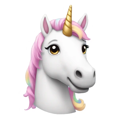 cute little unicorn sticker
