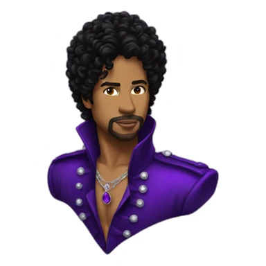 prince purple rain sticker