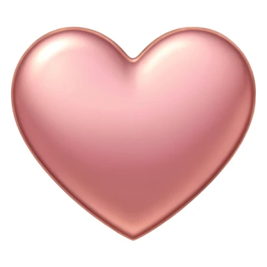 I need a pink and rose gold Heart emoji sticker
