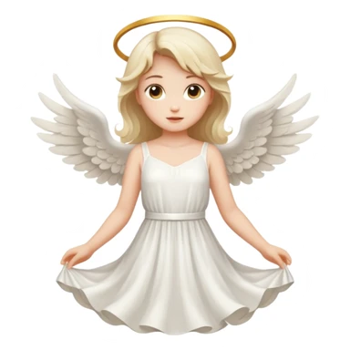 Beautiful angel girl sticker