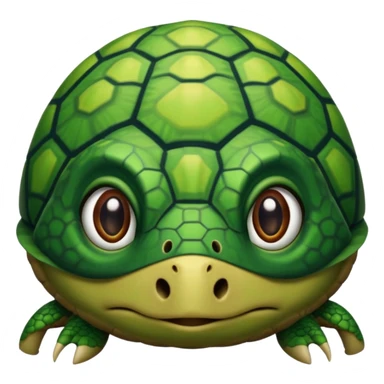 a confused turtle  sticker