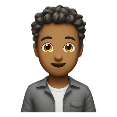 Emoji mignon sticker