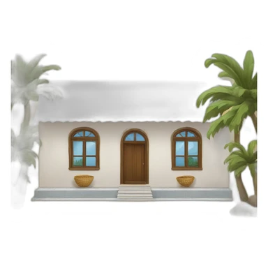 Tunisian house sticker