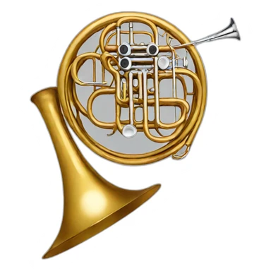 French Horn sticker