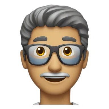 A man who taking photo sticker