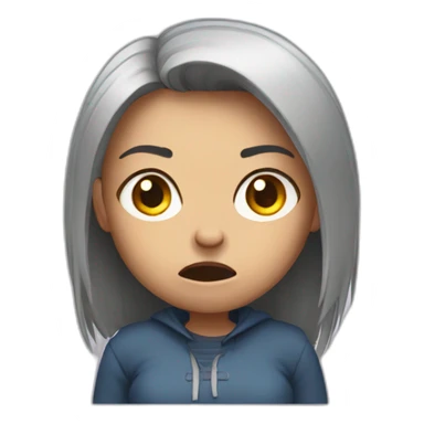 angry girlfriend sticker