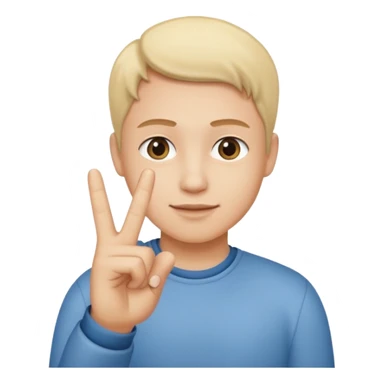 Little finger promise sticker