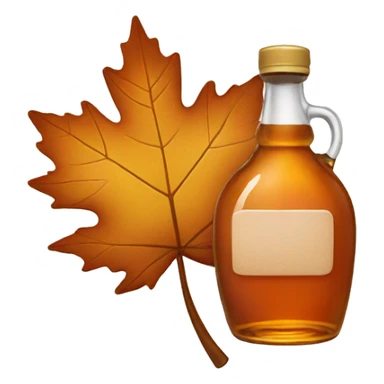 maple syrup sticker