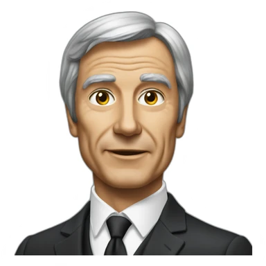 Vincent Bolloré malicieux sticker