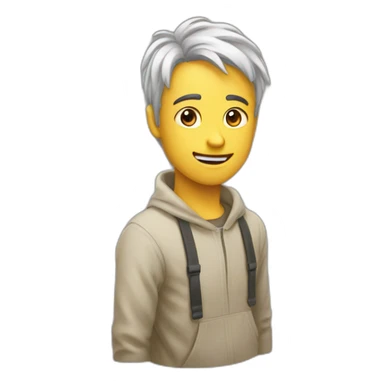 Chat a poil long sticker