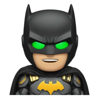 Batman playing warzone sticker