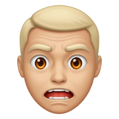 deadly look emoji sticker