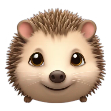 hedgehog-dreamer-fly sticker