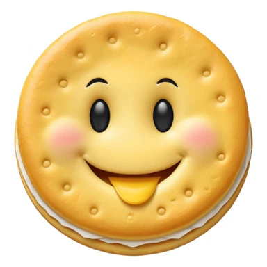 Smiley eating pringles sticker