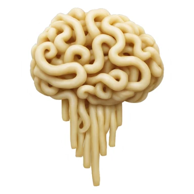 Noodle brain  sticker
