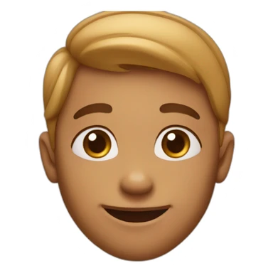 Boy with dimples sticker