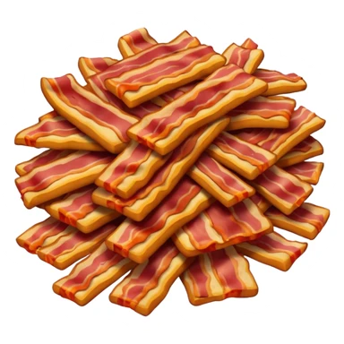fine bacon bits sticker