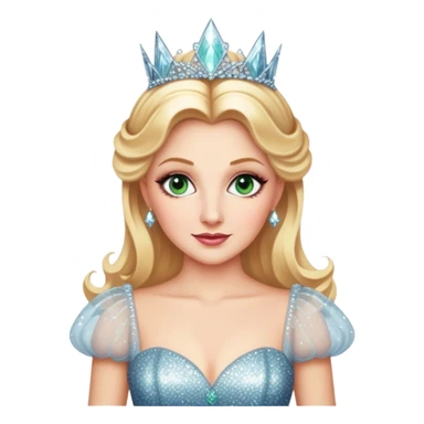 glinda from wicked  sticker