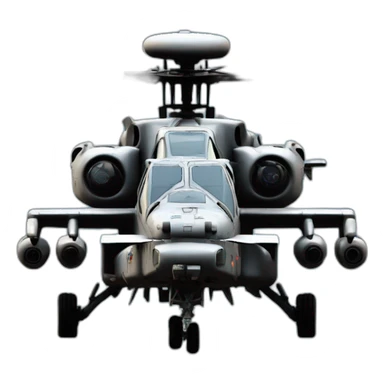 Ah-64GX Apache Warchief with shark paint sticker