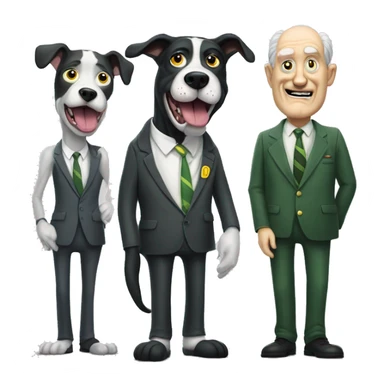 Mr. Pickles is an American adult animated horror comedy series created by Will Carsola and Dave Stewart for Adult Swim - dog sticker