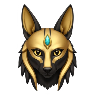 Anubis from Egyptian Gods sticker