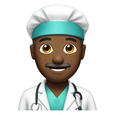 Nurse man sticker
