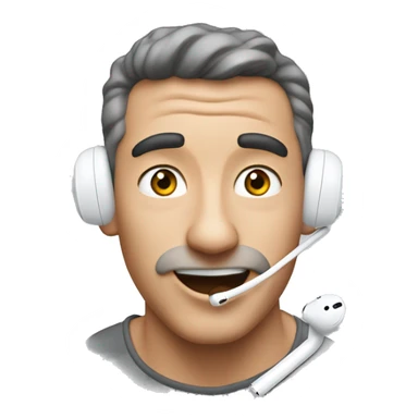 Air pods mit H.K darauf hab  sticker