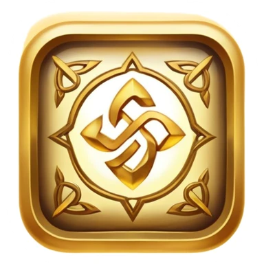 packet of glowing runes sticker