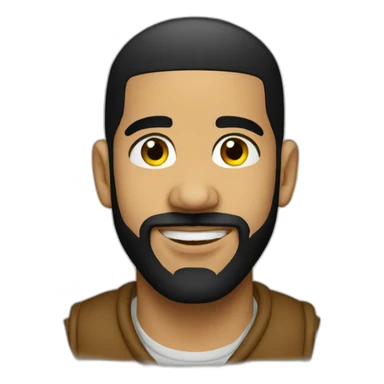 Drake as an iPhone emoji sticker