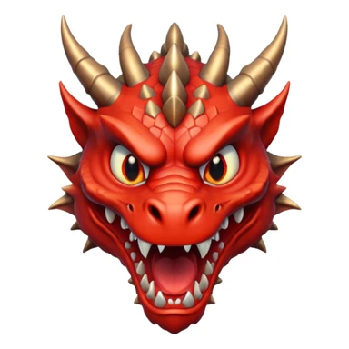 angry Dragon sticker