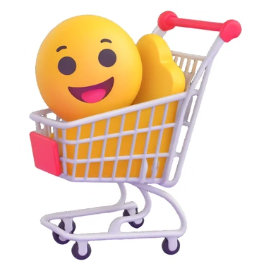 shopping emoji sticker