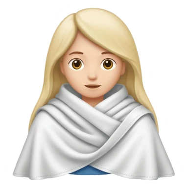 een meisje die voor een ziekenhuis staat en die aan het wenen is terwijl een vrouw tegen haar schreeuwt sticker