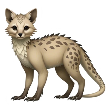 Modern Realistic Rare Fantasy Vernid-Trico-species by LiLaiRa full body sticker