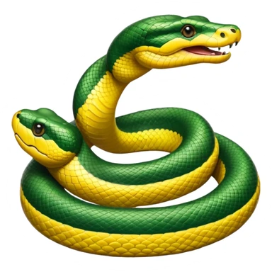 Yellow Anaconda sticker