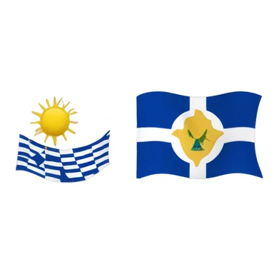 The flag of the Azores sticker