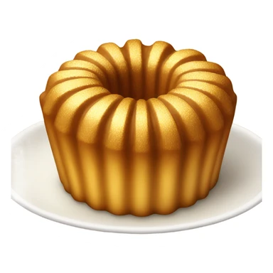 canelé doré sticker