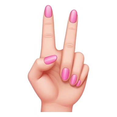 Pink Middlefinger sticker