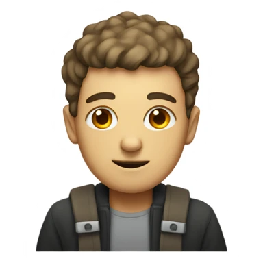 square headed guy sticker