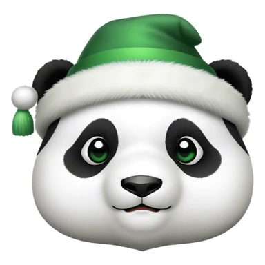 St Patrick’s day panda sticker